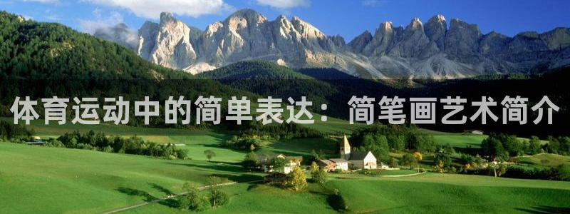 哈哈体育下载：体育运动中的简单表达：简笔画艺术简介
