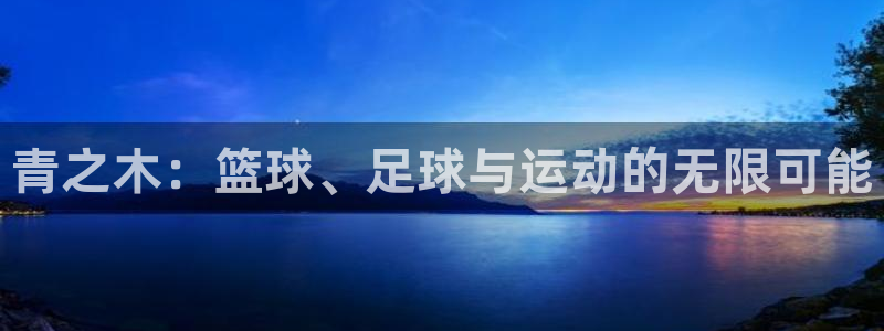 哈哈体育：青之木：篮球、足球与运动的无限可能